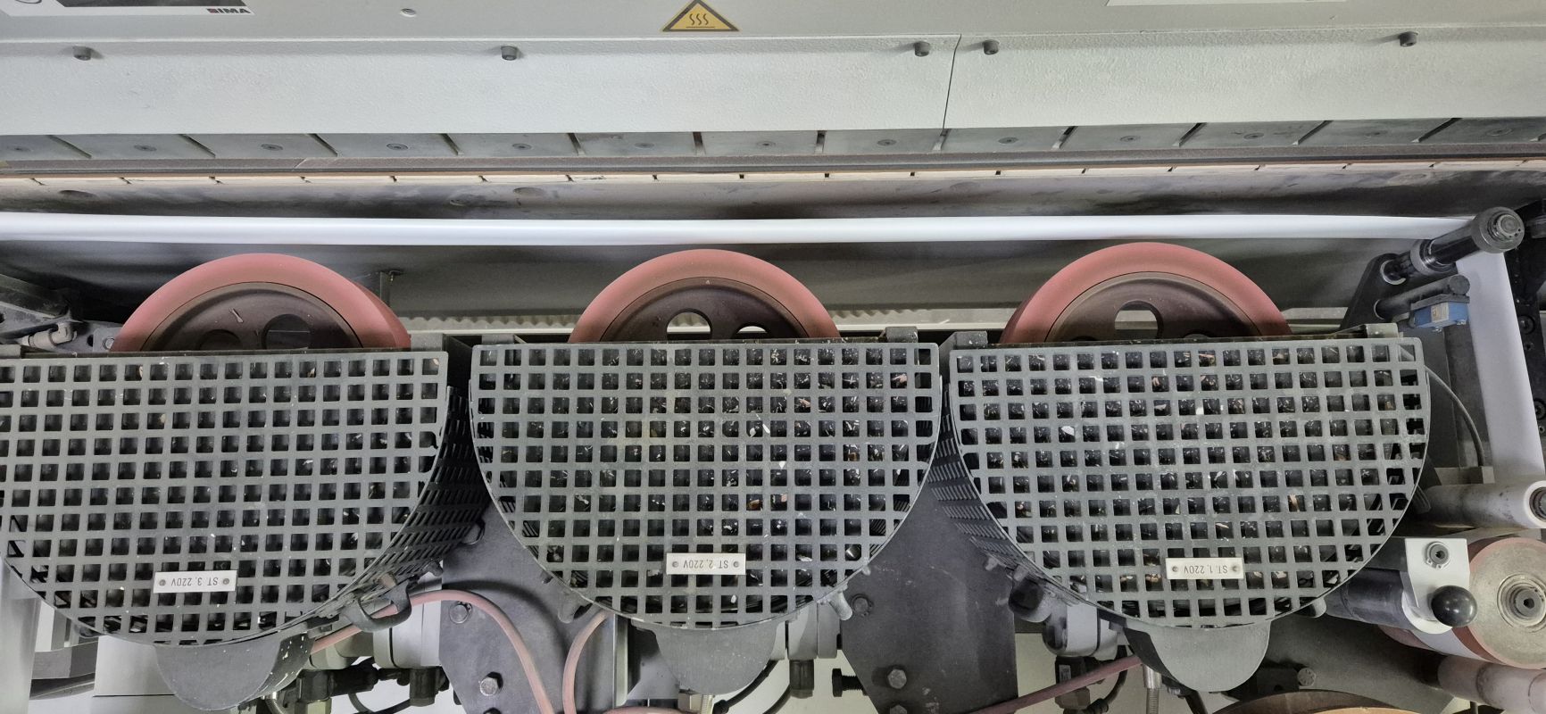 edge grinding and embossing machine / Leonhard Kurz F&uuml;rth / KTF 70737L