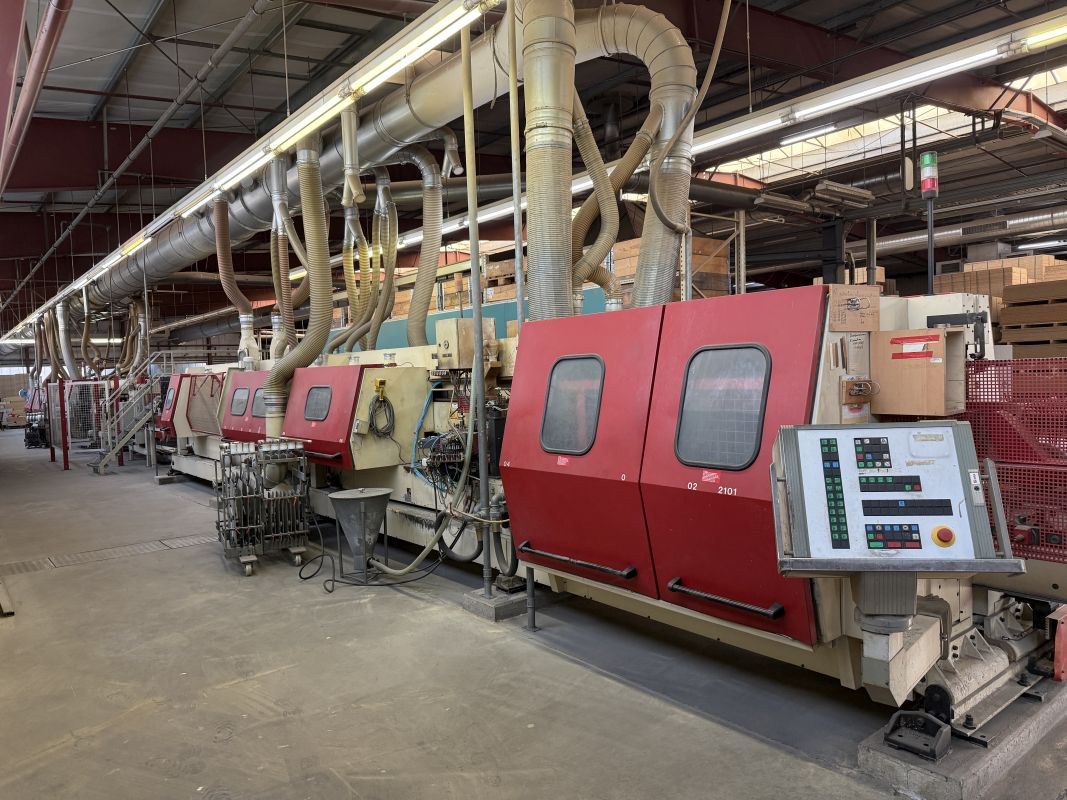 Edge processing line IMA COMBIMA / K/ II/ R75 / 1075 / V / R3 / IMA / COMBIMA / K/ II/ R75 / 1075 / V / R3