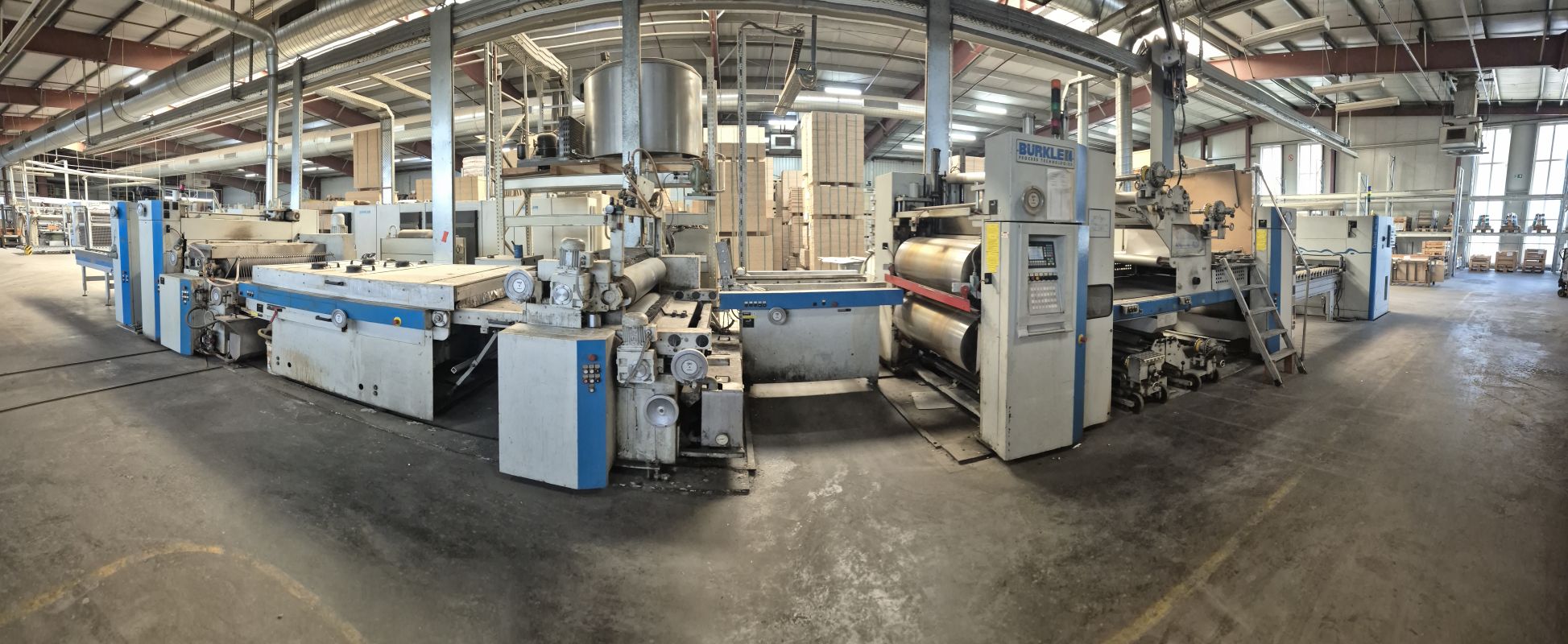 Thermo-Kaschieranlage / B&Uuml;RKLE / FFAII 1300