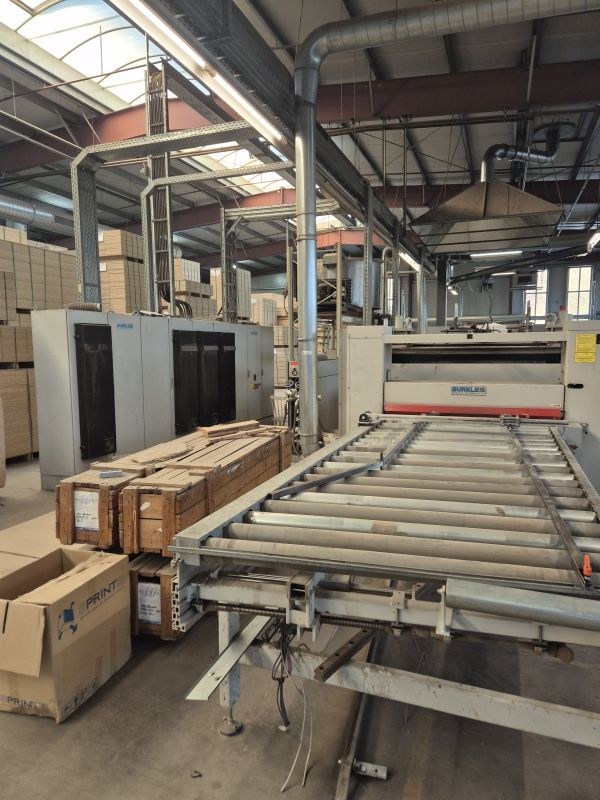 Thermo-Kaschieranlage / B&Uuml;RKLE / FFAII 1300