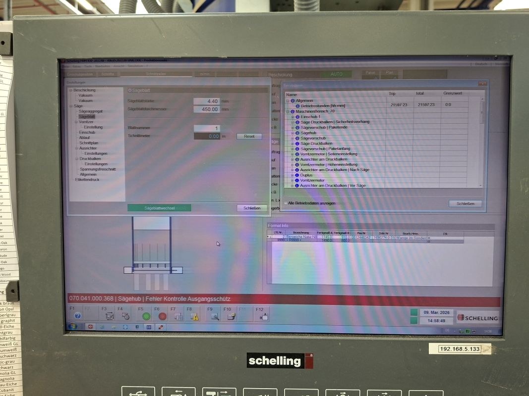 panel saw / SCHELLING / FM-H 430