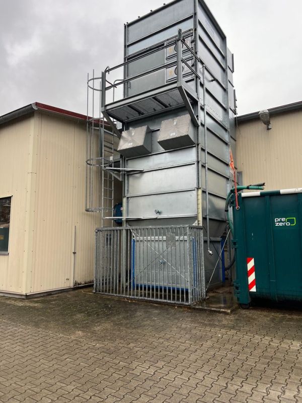 extraction system with briquetting press / Hocker Polytechnick / MultiStar JP5