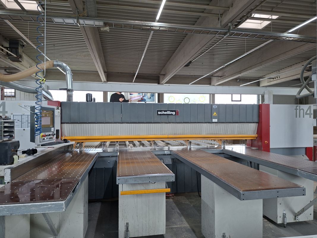 panel cutting saw with Plate storage / SCHELLING / FH 4