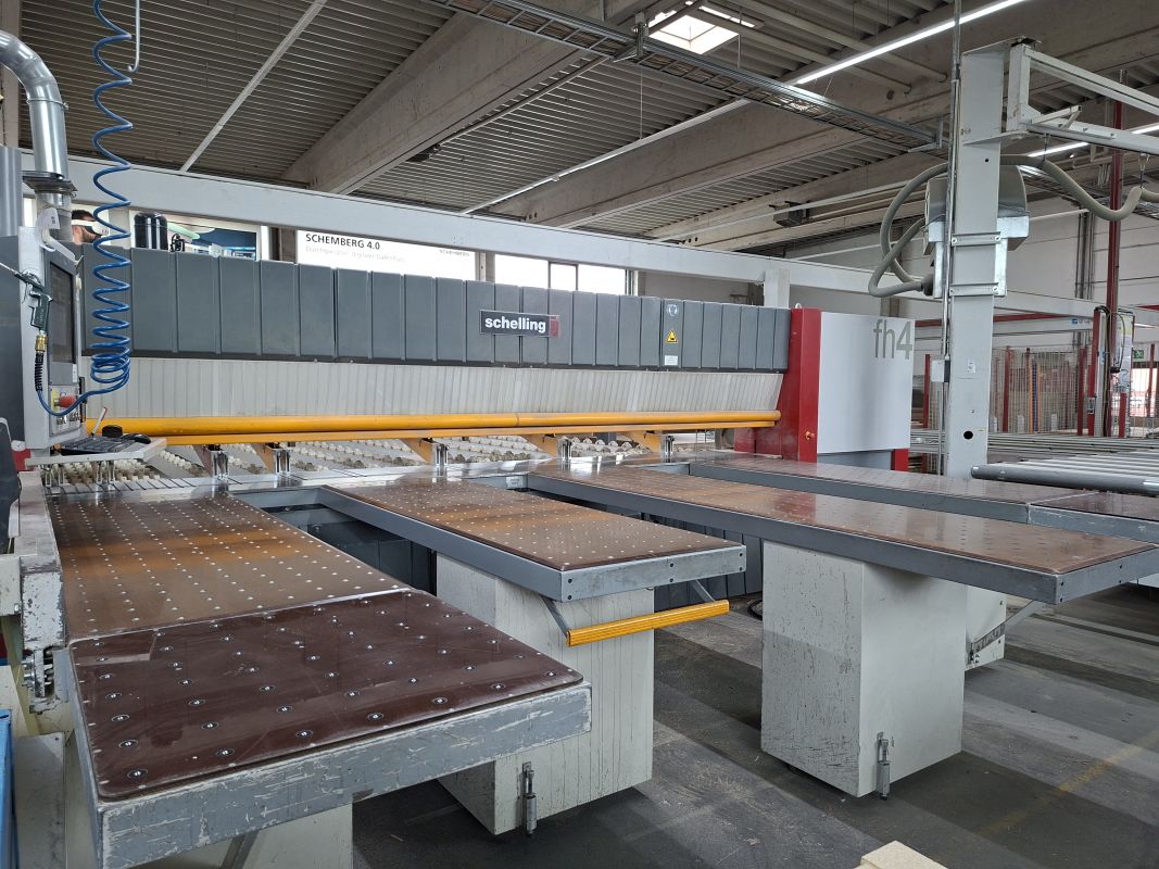 panel cutting saw with Plate storage / SCHELLING / FH 4