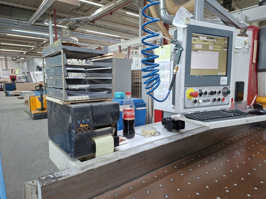 panel cutting saw with Plate storage / SCHELLING / FH 4