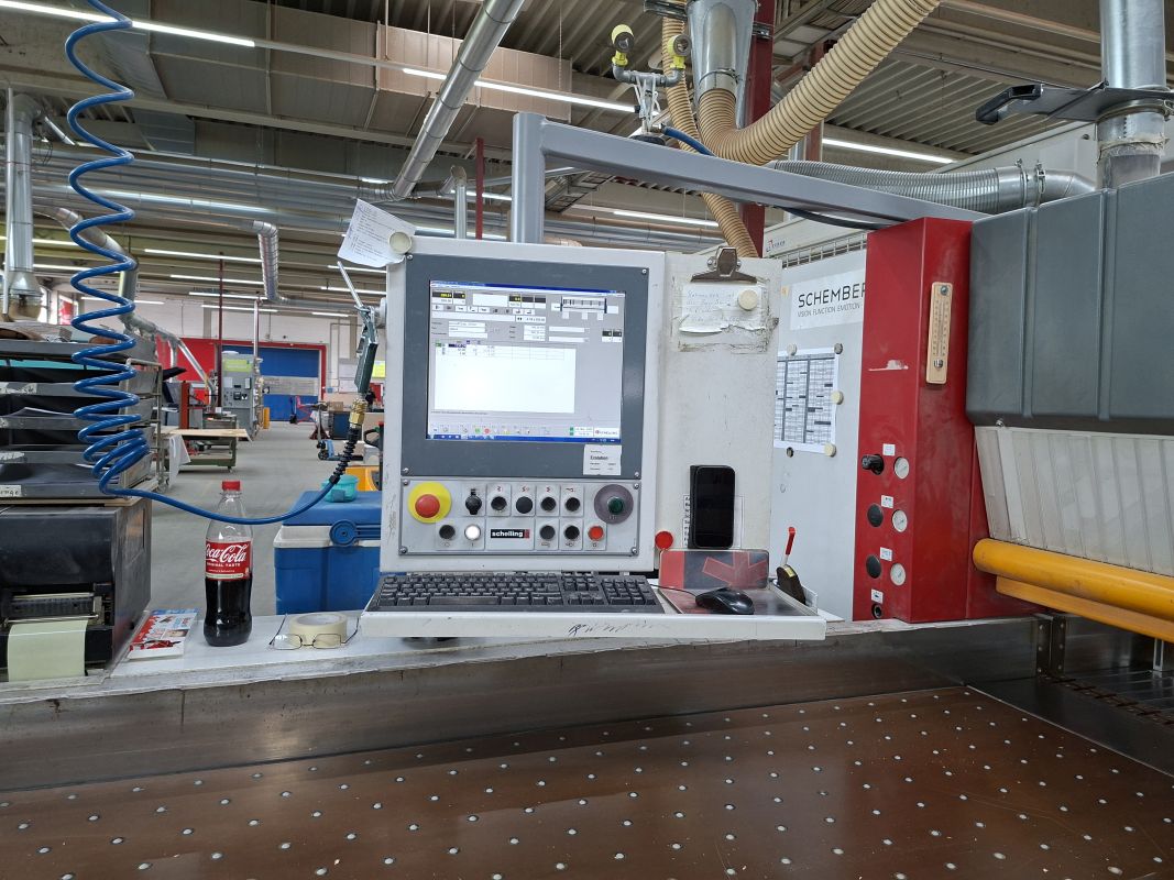 panel cutting saw with Plate storage / SCHELLING / FH 4