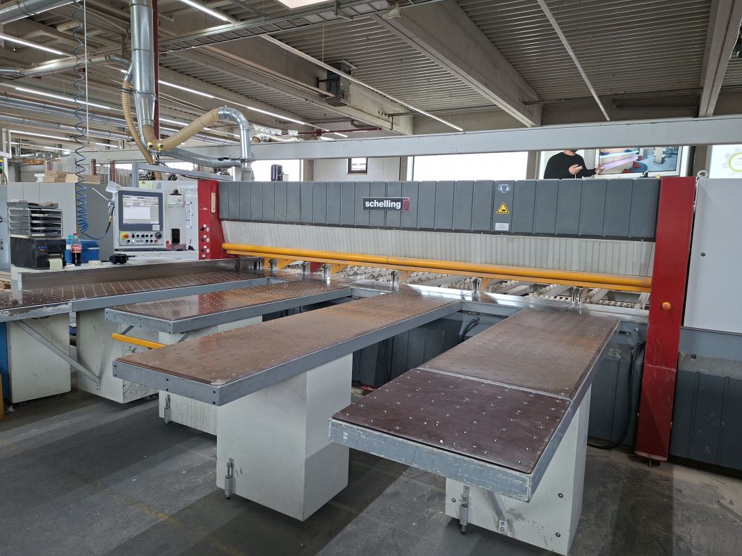 panel cutting saw with Plate storage / SCHELLING / FH 4