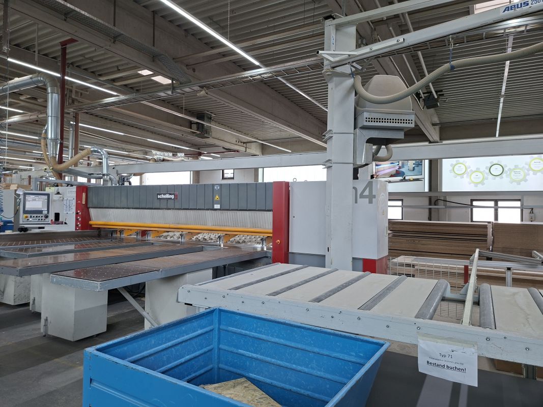 panel cutting saw with Plate storage / SCHELLING / FH 4