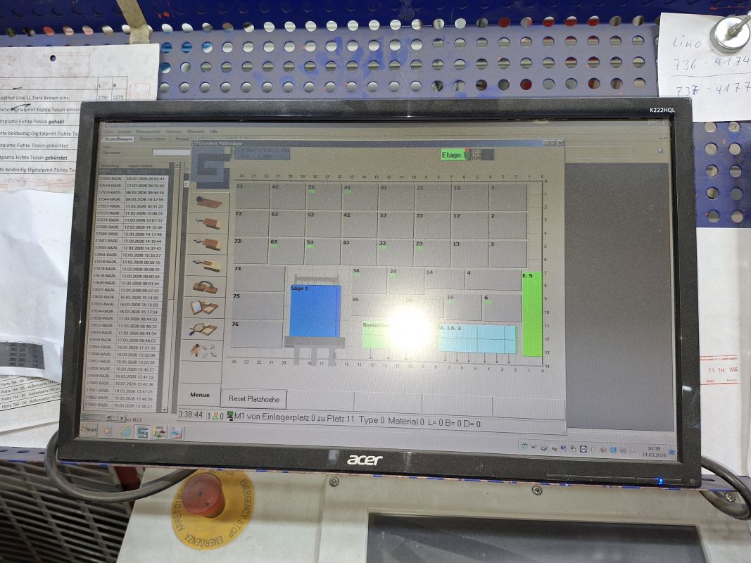 panel cutting saw with Plate storage / SCHELLING / FH 4