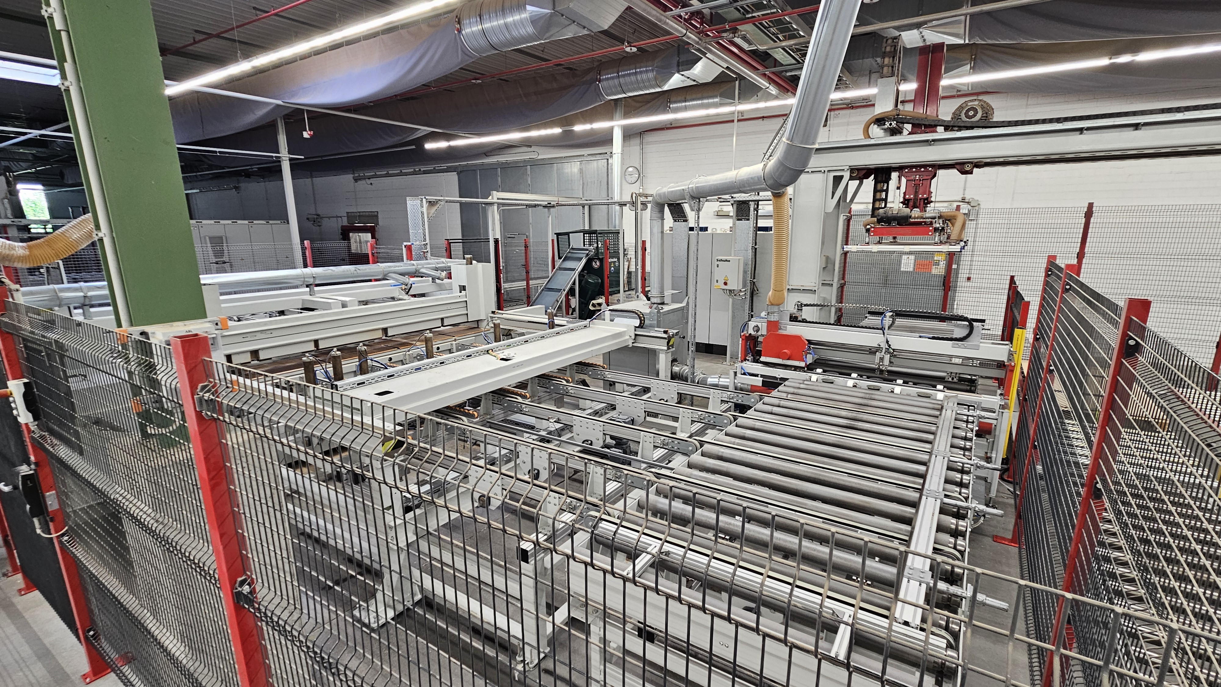 strip cutting line / HOLZMA / 