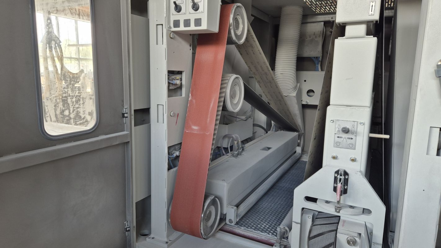 fine/cross-sanding machine / WEBER / KSF-3-1350