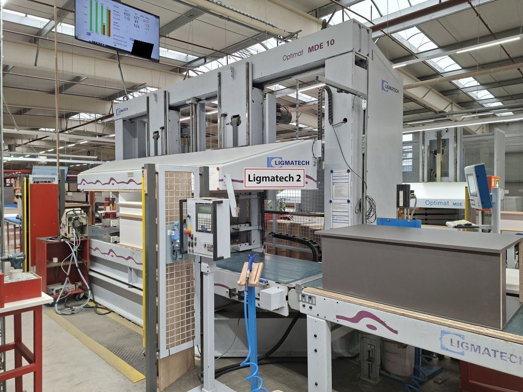 continuous press / LIGMATECH / Optimat MDE 10
