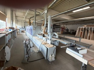 edge banding machine with return feed / HOMAG / KAL 370