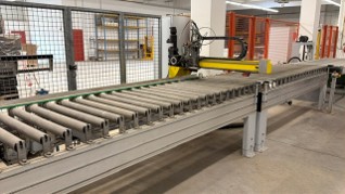 lamella press with assembly line / LIGMATECH /&nbsp; MPH510/25/09