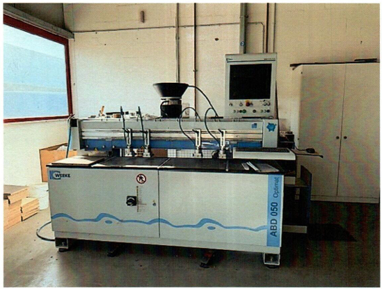 dowel machine / WEEKE / Optimat ABD 050/12 dowel machine / WEEKE / Optimat ABD 050/12