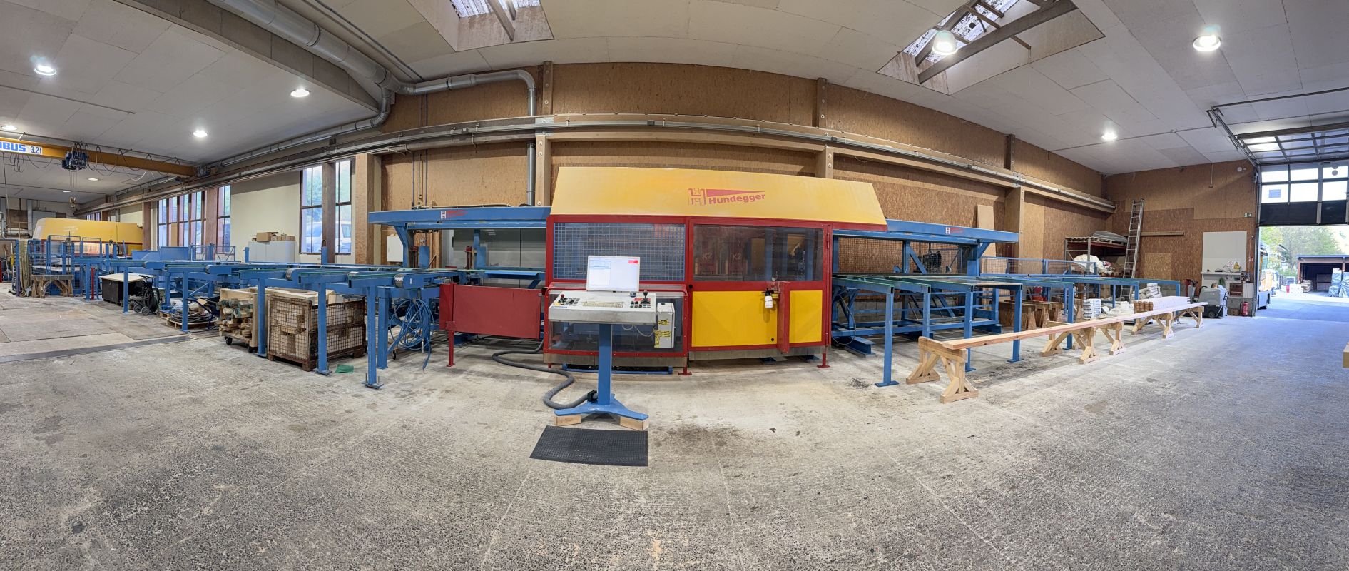timber framing machine / HUNDEGGER / K2-4-450