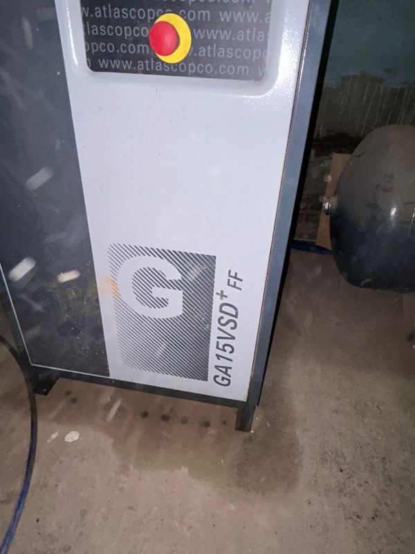 compressor system / ATLAS COPCO / GA15VSD+FF