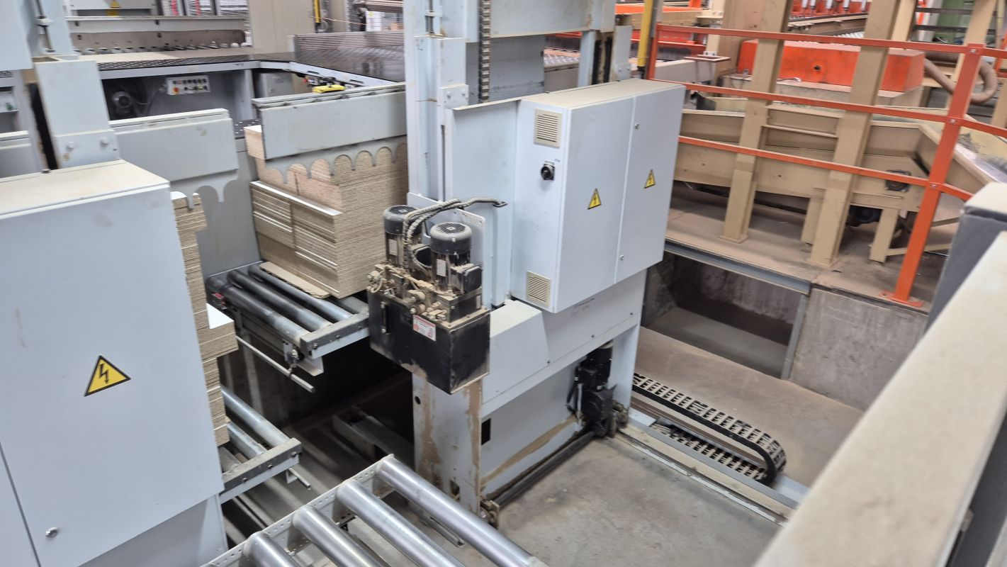 stacking platform for panel saws / HOLZMA / HAU A/B 25/8 + 25/12