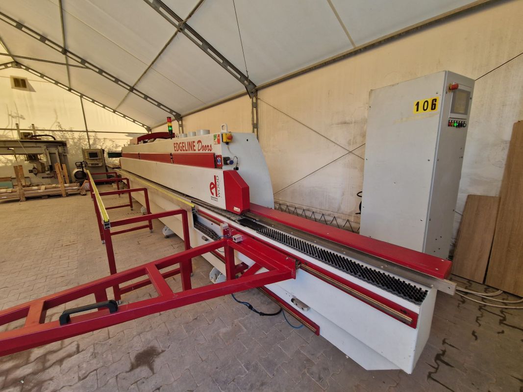 Softforming Edgebander with Panel Sizing Unit / Elwood / 