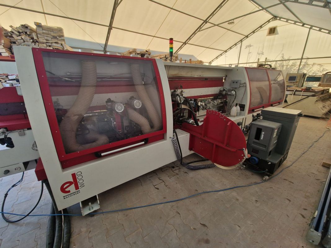 Softforming Edgebander with Panel Sizing Unit / Elwood / 