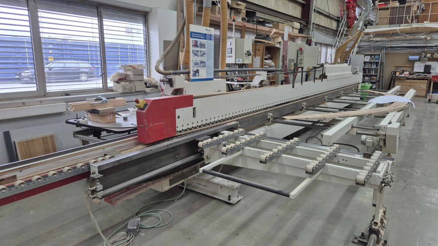 Single-sided rebate and edge-banding machine / IMA / AVM/K/I/G80/822/S3R3L20