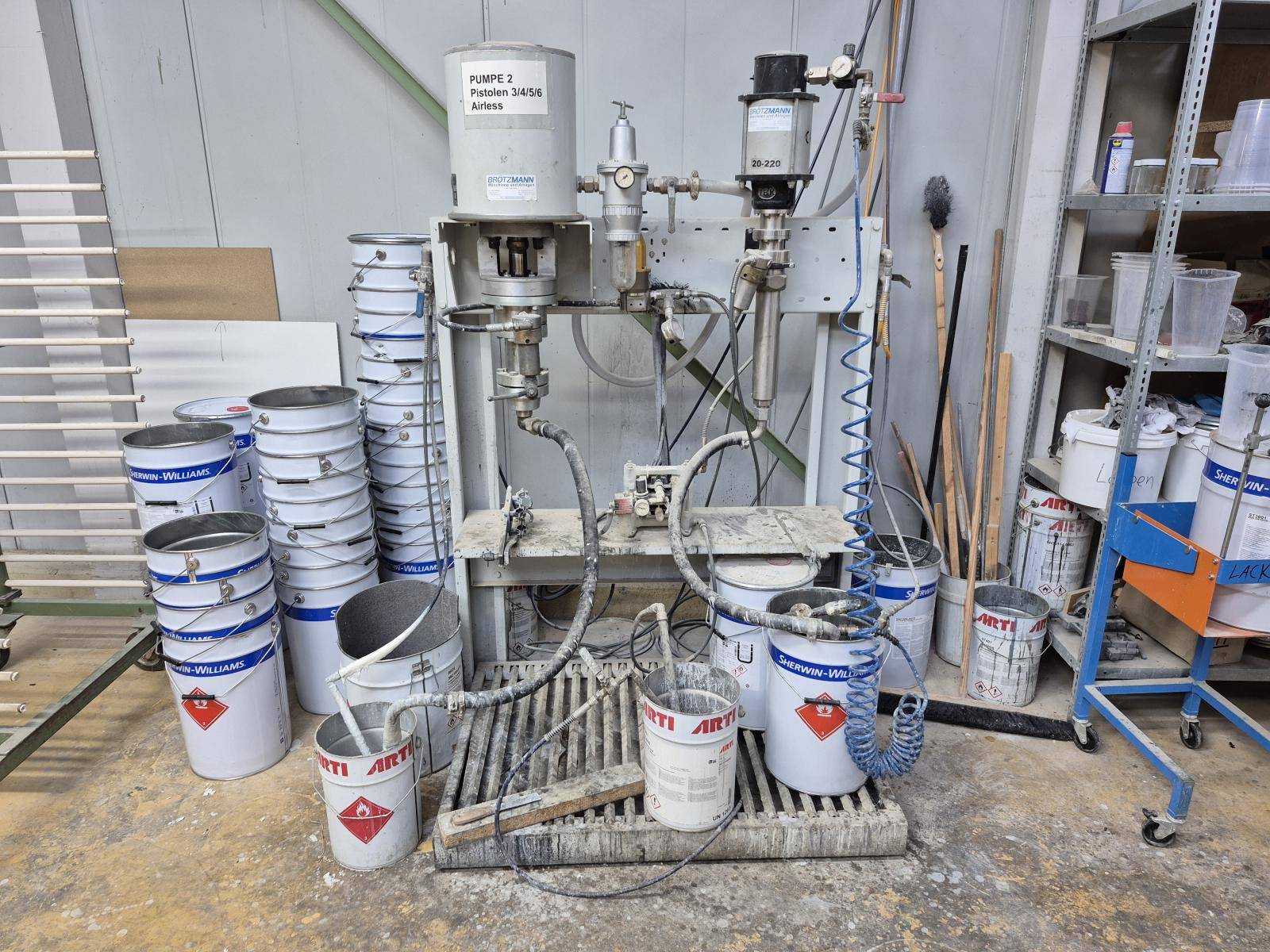 Automatic spray coating machine&nbsp; / VENJAKOB / HGS-Z/H 