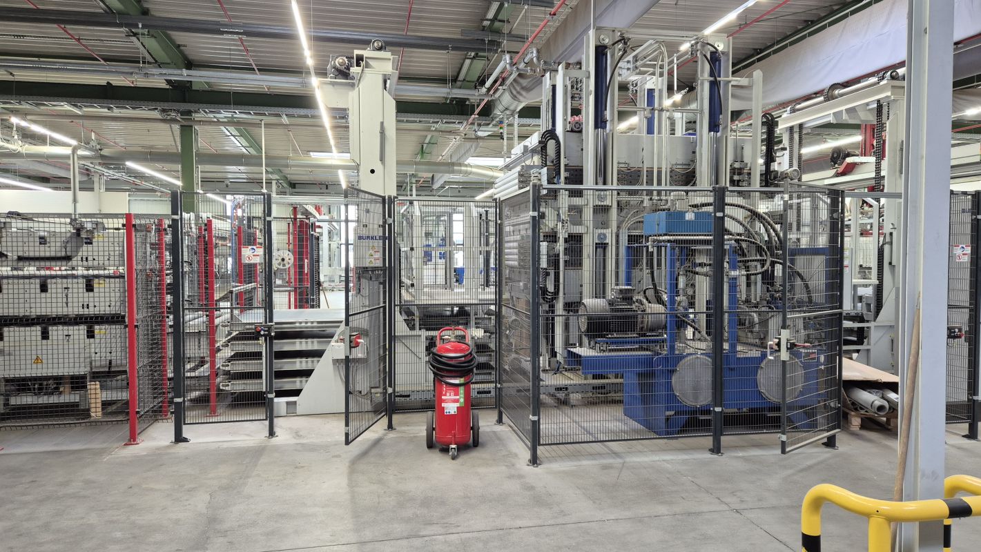 Continuous-feed press&nbsp; / B&Uuml;RKLE / 1428/50 
