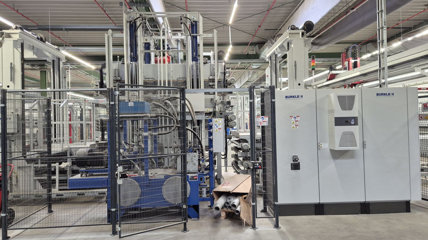 Continuous-feed press&nbsp; / B&Uuml;RKLE / 1428/50 