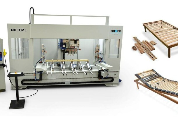 CNC - processing center for massiv wood parts / COMEC / MD TOP