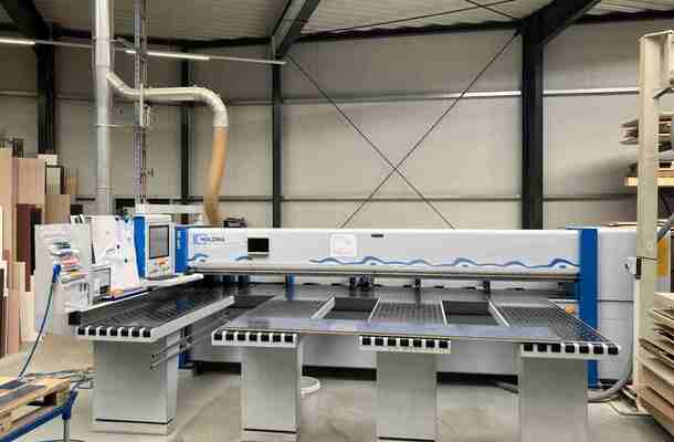 Panel dividing saw / HOLZMA / HPP 380/43/43/L