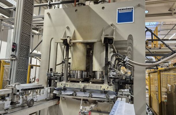 Short-Cycle pressing line Wemhöner / Wemhöner / KT-F-1E