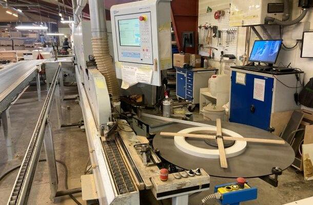 single-sided KAM edge banding machine return system / Brandt / Ambition 1660 FGC