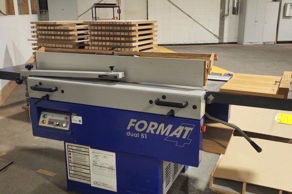 Combined surface / thicknesser machine  / FORMAT 4 / DUAL 51