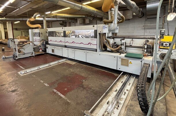 double-sided edge banding machine / HOMAG / OPTIMAT KF 26/8/A3/25