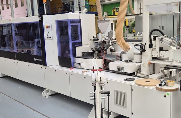 edge banding machine with recirculation / HOMAG / EDGETEC S-500