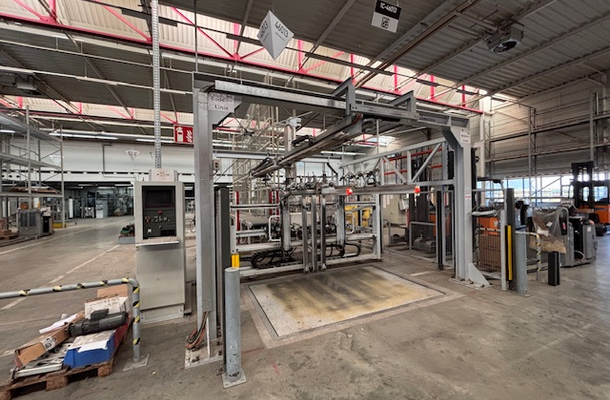 packaging line floor / LIGMATECH / 