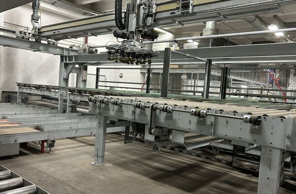 palletizing system / Ligmatech + WTT / 