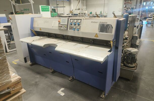 veneer crossfeed splicing machine / FISCHER & RüCKLE / FZR21 / DA - 12R