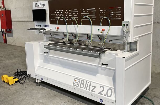 CNC drilling- and dowel inserting machine / VITAP / Blitz 2.0