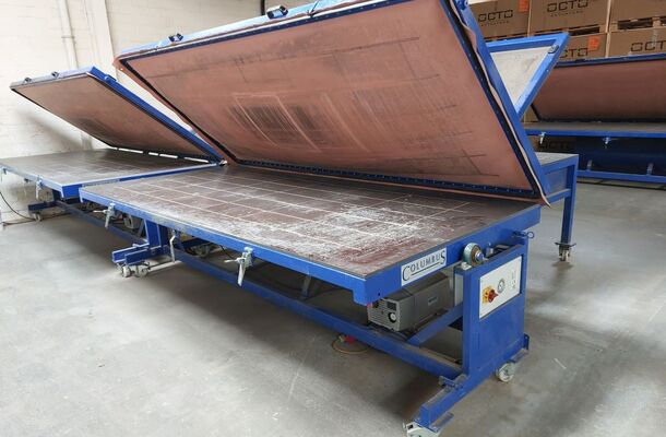 membrane press with Becker pump / COLUMBUS / Vakuform Standard