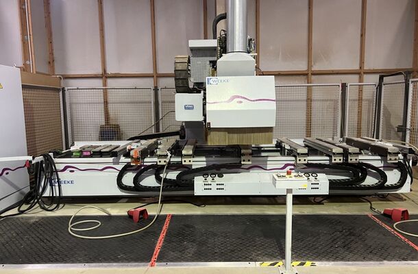 CNC machining center / WEEKE / Optimat BP 145
