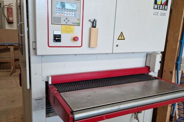wide belt sander / WEBER / LC 2000 DP 1100