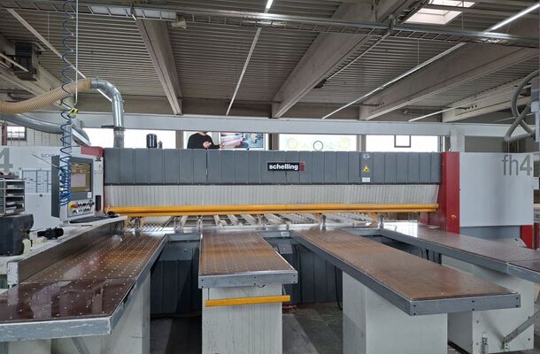 panel cutting saw with Plate storage / SCHELLING / FH 4