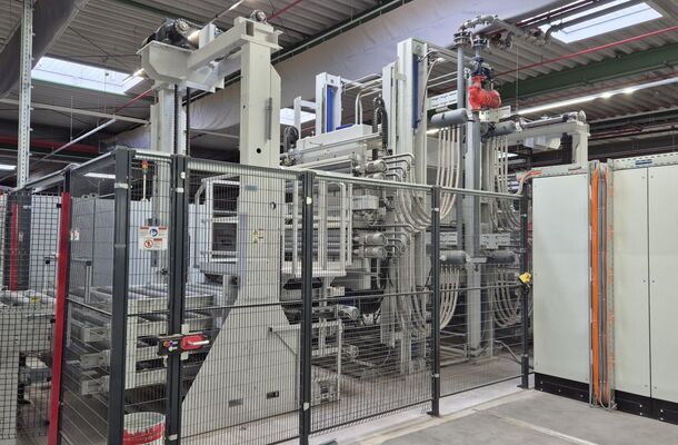 Continuous-feed press&nbsp; / B&Uuml;RKLE / 1428/50 