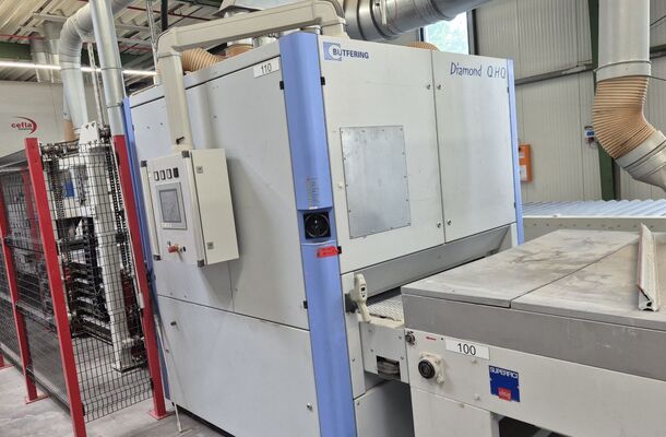 Wide-belt sander / B&uuml;tfering / Optimat SCO 313QHQ